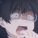 Shocked Anime character