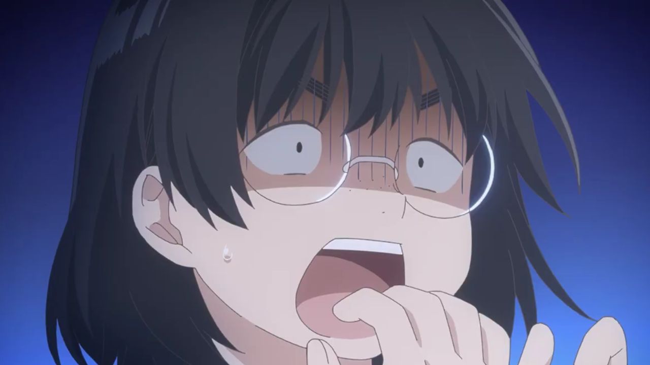 Shocked Anime character