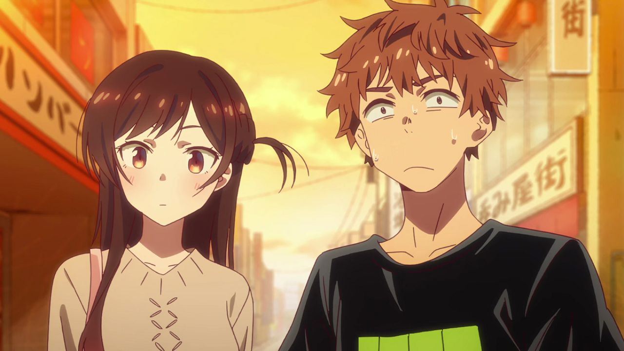 Kazuya and Chizuru in Rent-A-Girlfriend by Reiji Miyajima
