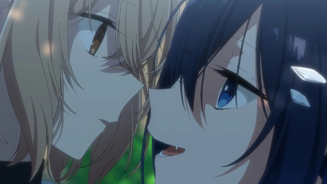 Hinako and Shiori from the lesbian anime This Monster wants to Eat Me!