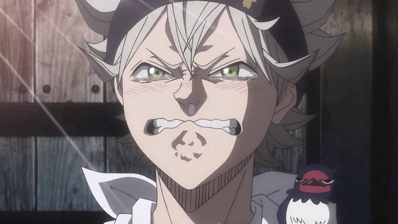 Black Clover Asta Crying