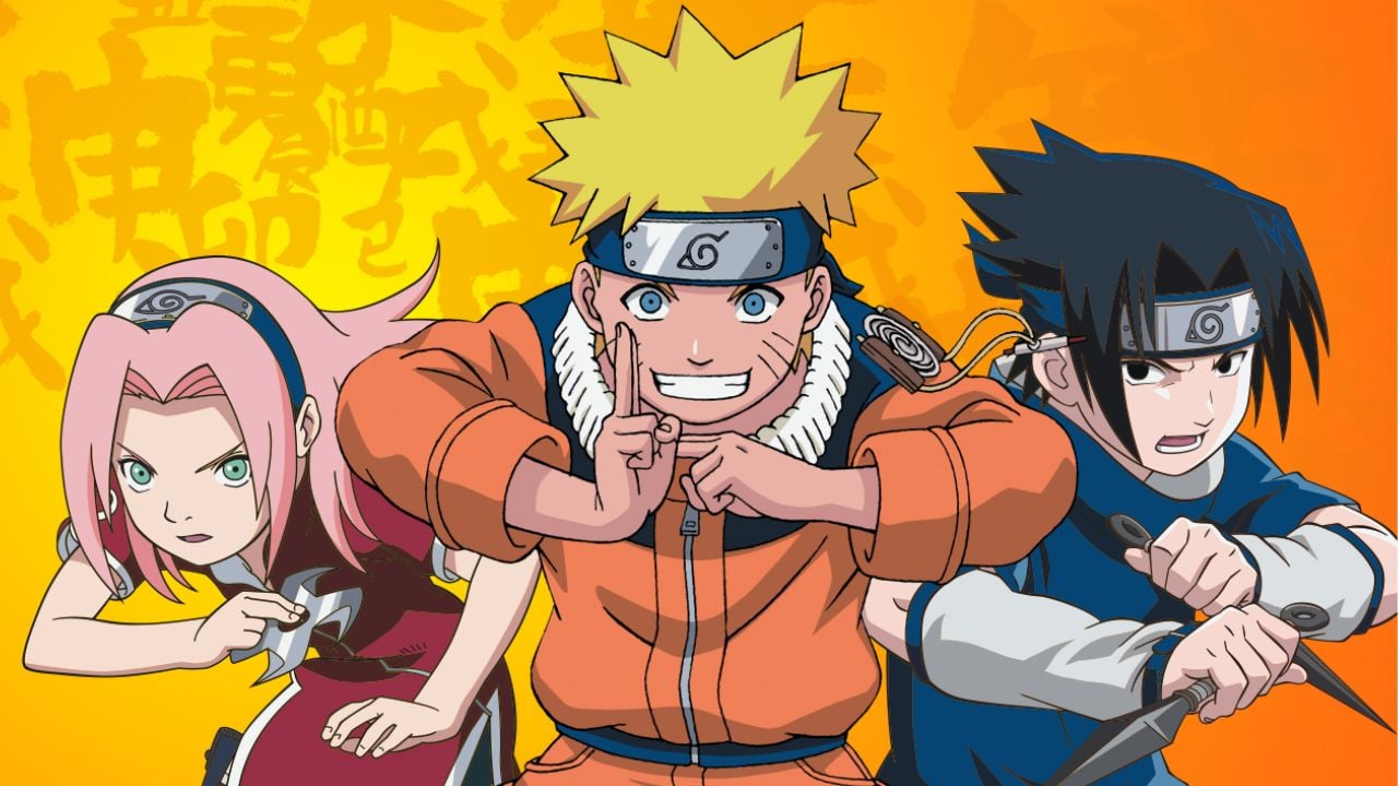 Naruto, Sasuke and Sakura from Naruto anime
