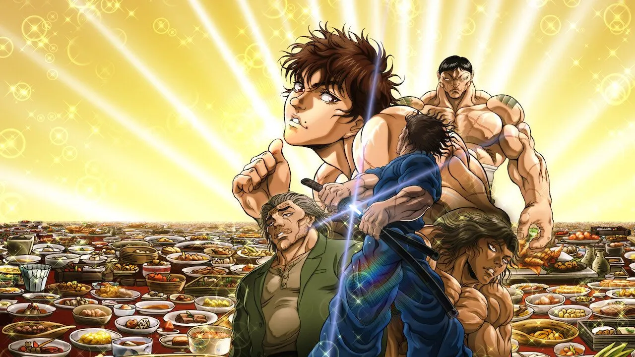 Baki Dou anime key visual