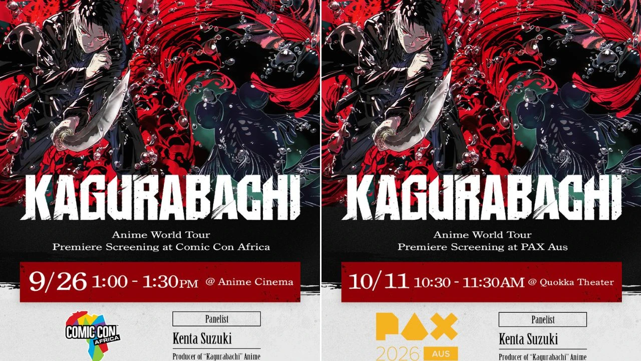 Kagurabachi World Tour Johannesburg Melbourne